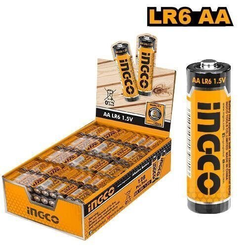 4 unidades de Pilas Alcalinas AA INGCO 1.5V (Pack de 4 Unidades) - Alta Capacida en Riobamba, Chimborazo