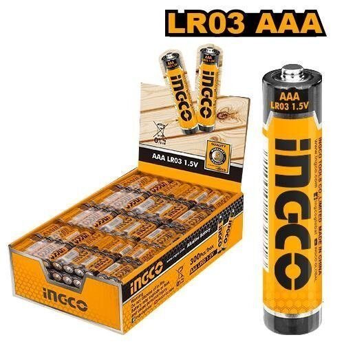 4 unidades de Pilas Alcalinas AAA INGCO 1.5V - Alta Capacidad 1300 mAh en Riobamba, Chimborazo