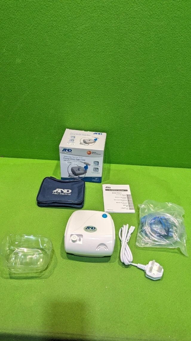 Foto 2 de A&D Medical Máquina nebulizadora compacta UN-014 para niños y adultos