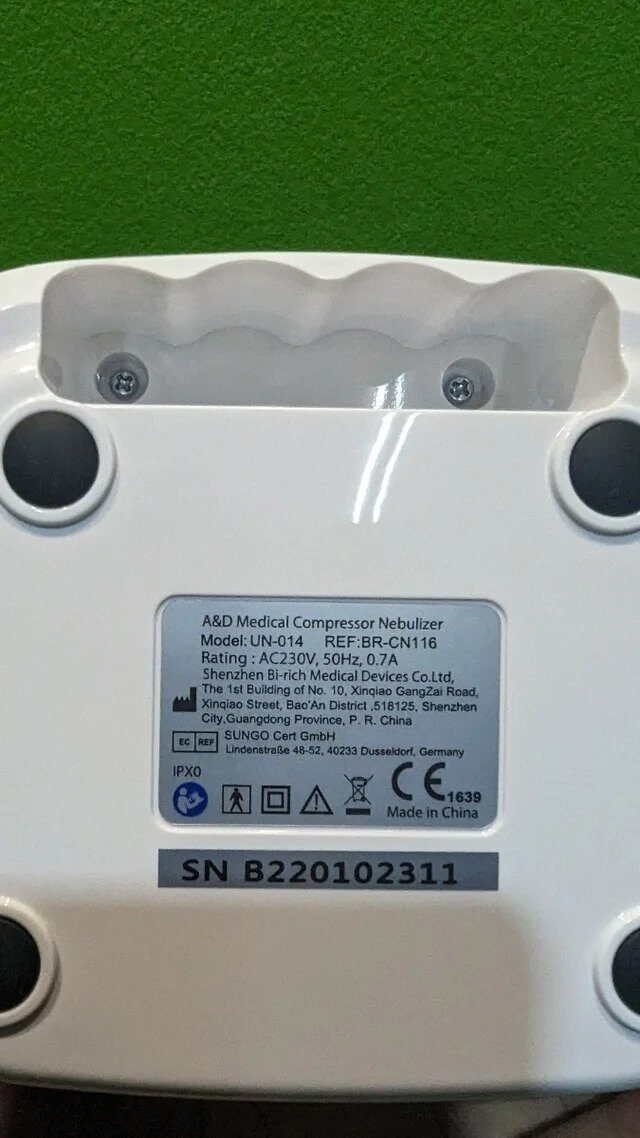 Foto 8 de A&D Medical Máquina nebulizadora compacta UN-014 para niños y adultos