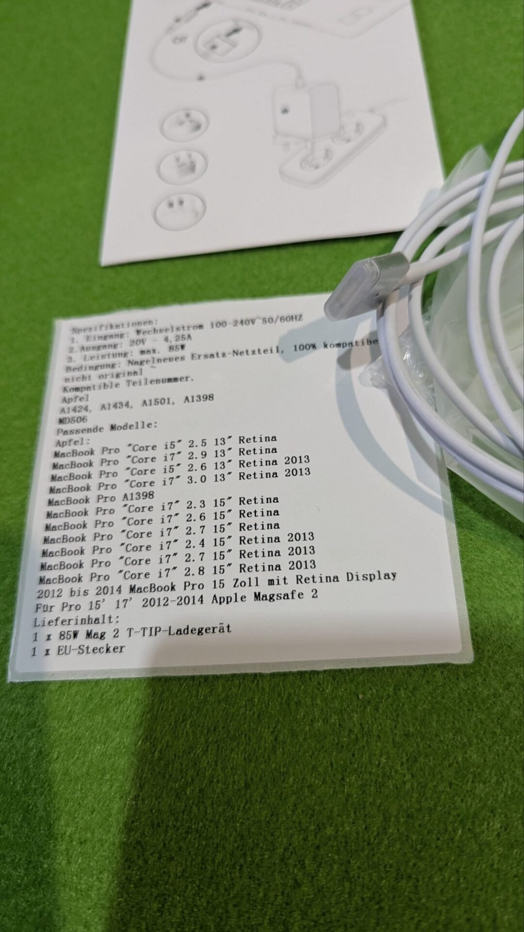 Foto 6 de Adaptador Cargador compatible para Apple MacBook de 85W