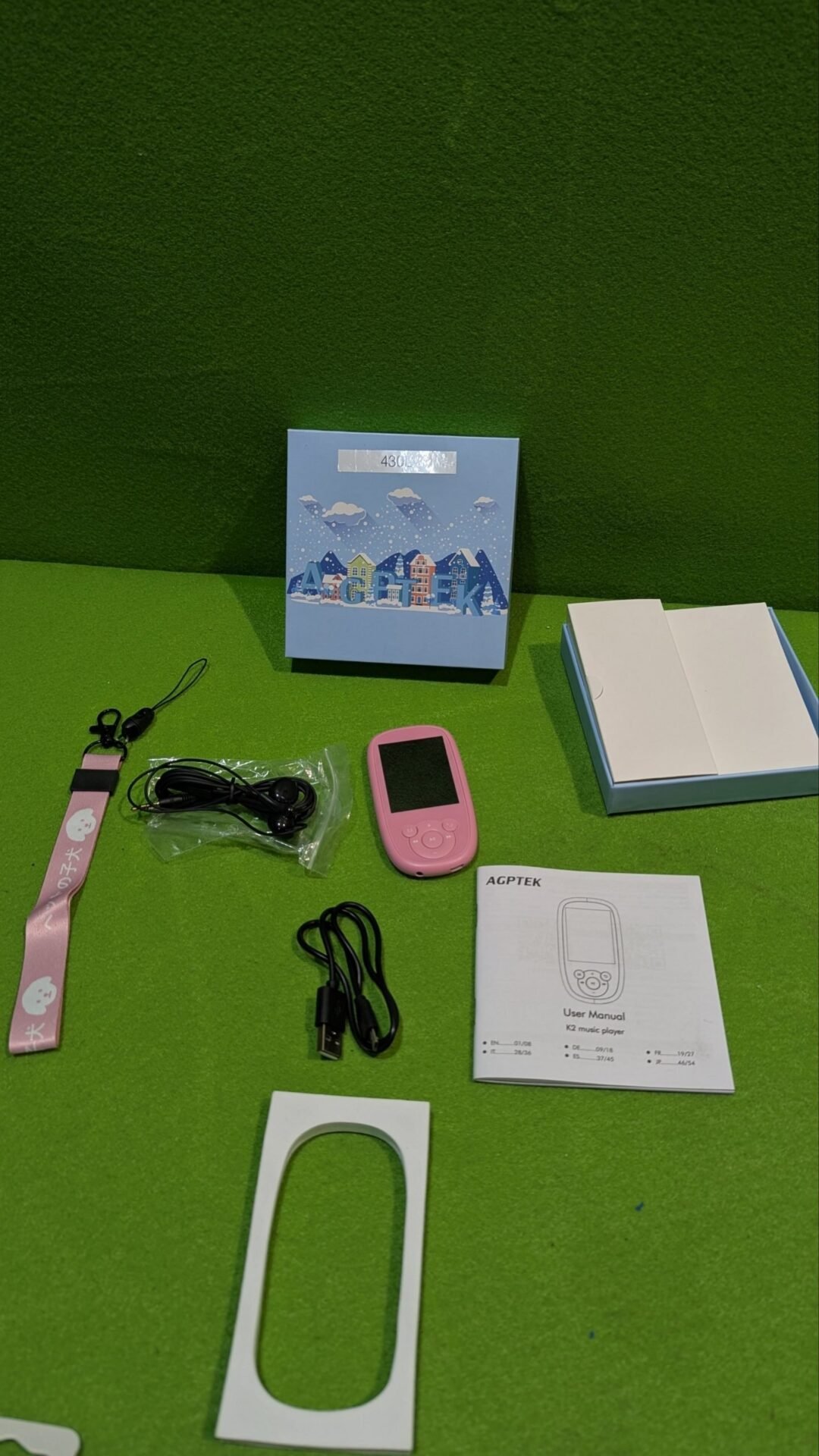 Foto 2 de AGPTEK 2.4″ Bluetooth 5.3 Reproductor MP3 para Niños