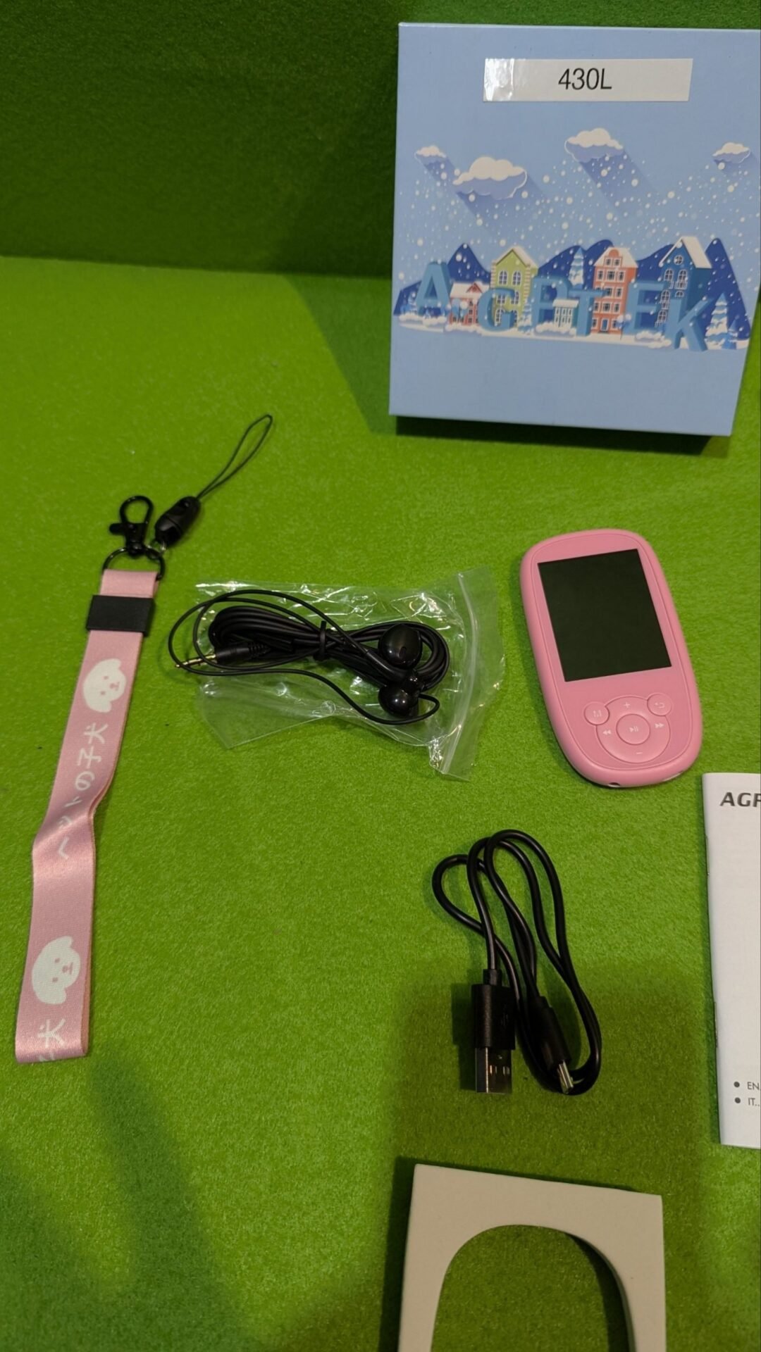 Foto 4 de AGPTEK 2.4″ Bluetooth 5.3 Reproductor MP3 para Niños