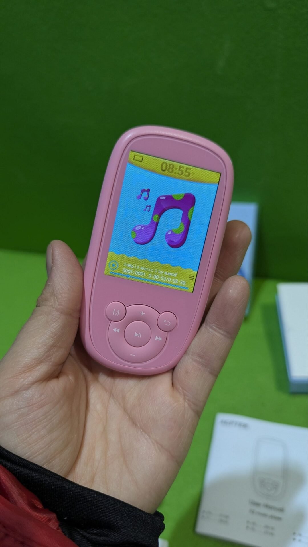 Foto 8 de AGPTEK 2.4″ Bluetooth 5.3 Reproductor MP3 para Niños