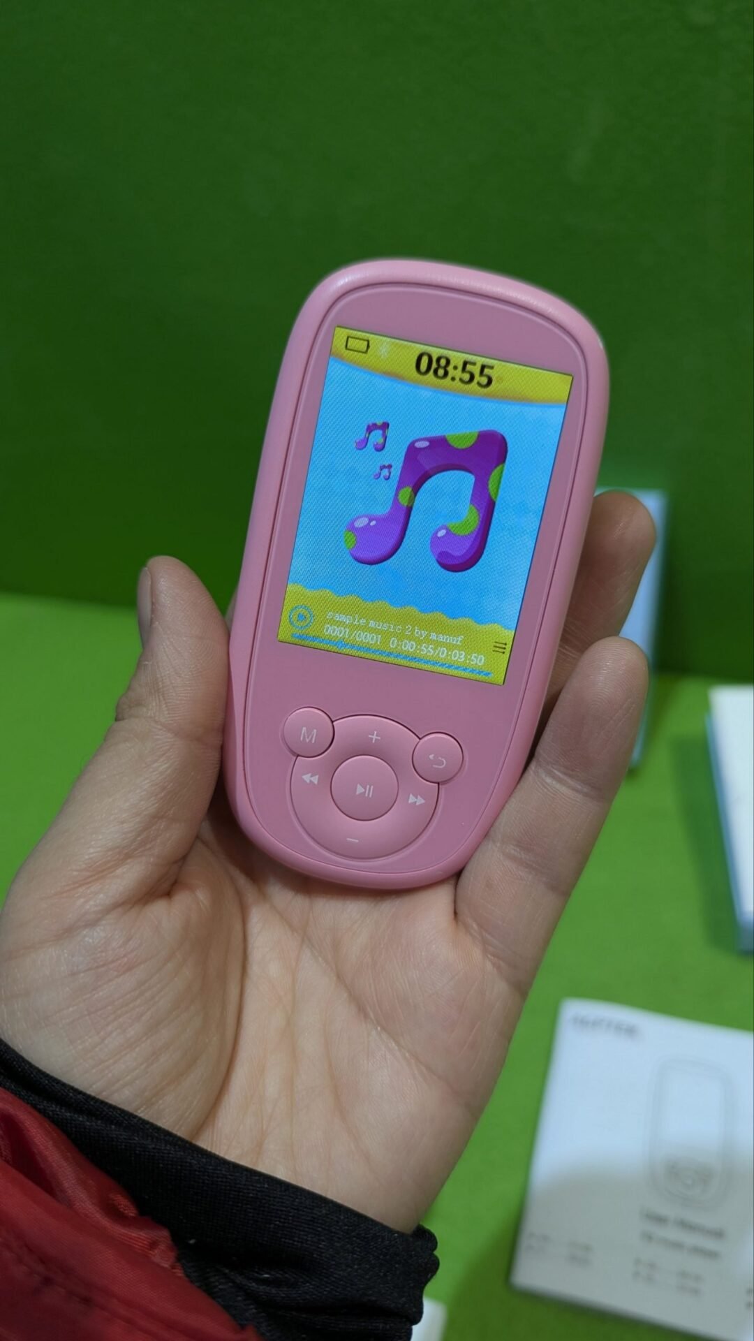 Foto 9 de AGPTEK 2.4″ Bluetooth 5.3 Reproductor MP3 para Niños