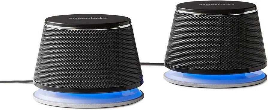 Amazon Basics - Parlantes para computadora alimentados por USB con sonido dinámi en Riobamba, Chimborazo
