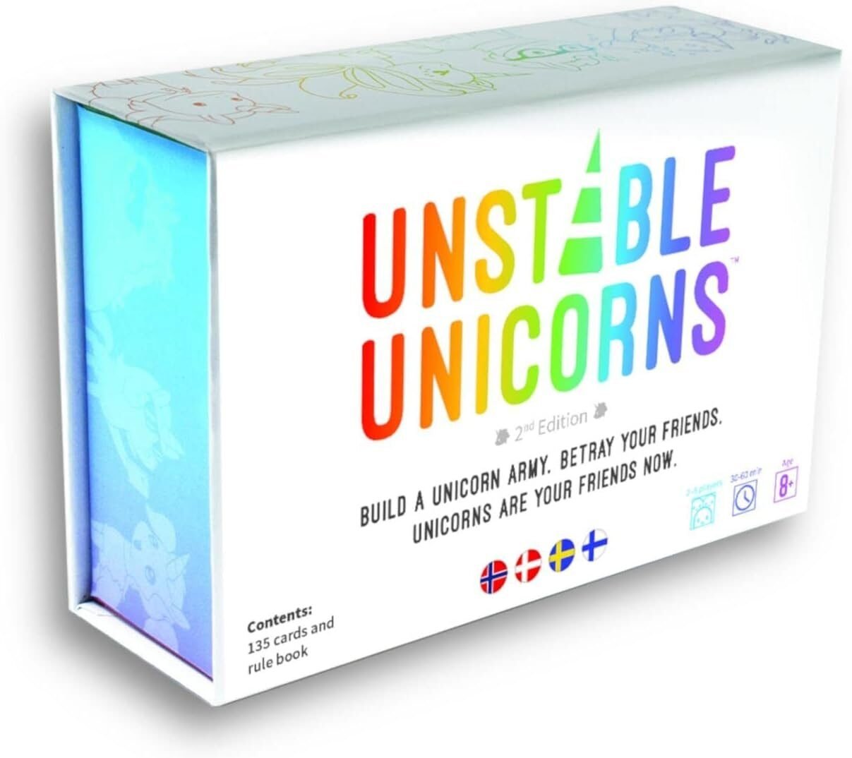 Asmodee Unicornios inestables - Juego de Cartas version Ingles en Riobamba, Chimborazo