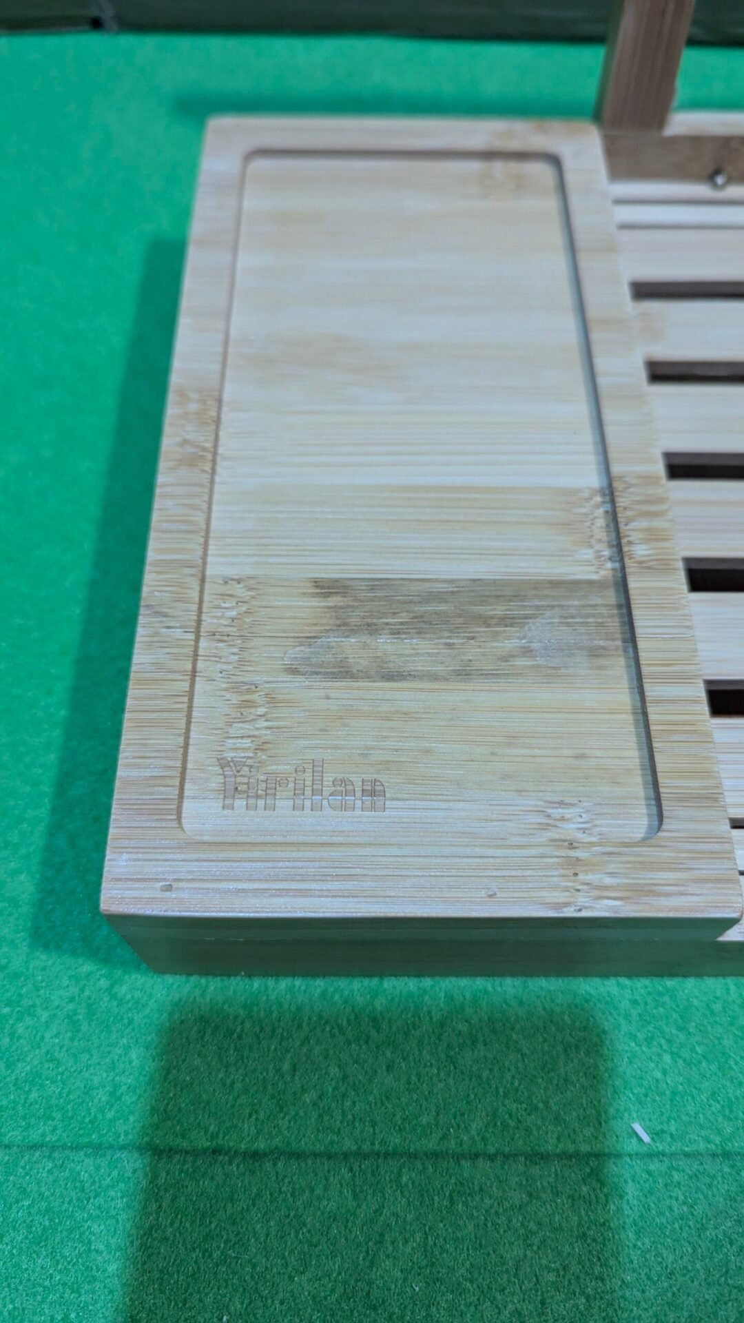 Foto 5 de Bandeja Bañera de Bambú Ajustable 44-(80 extensible) x 23,5 x 4,5 cm