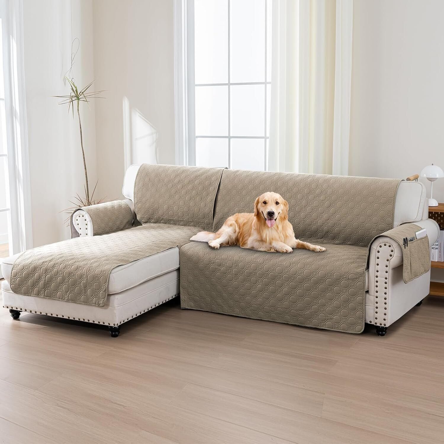 BellaHills Funda Sofa Chaise Long, Funda 3 Plazas en Riobamba, Chimborazo