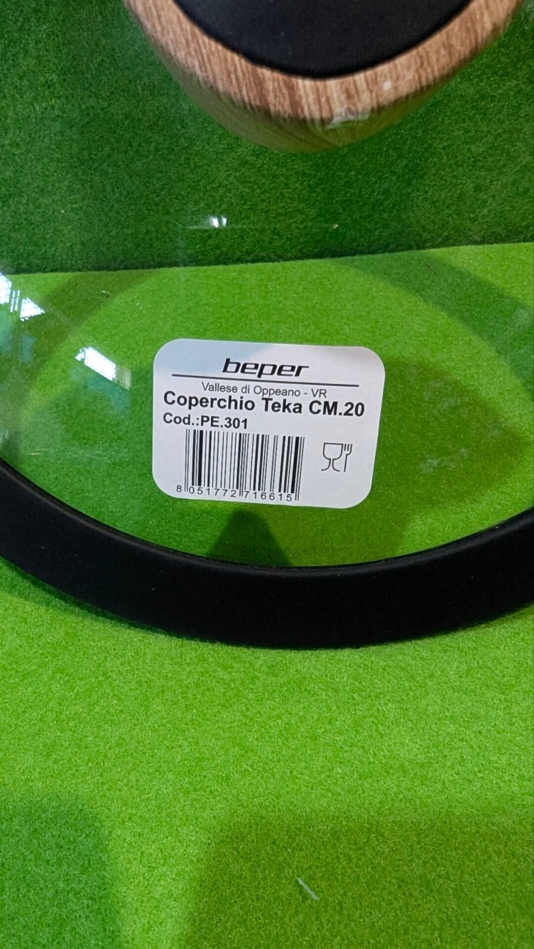 Foto 6 de BEPER Tapa de Cristal, Multicolor, 20 cm