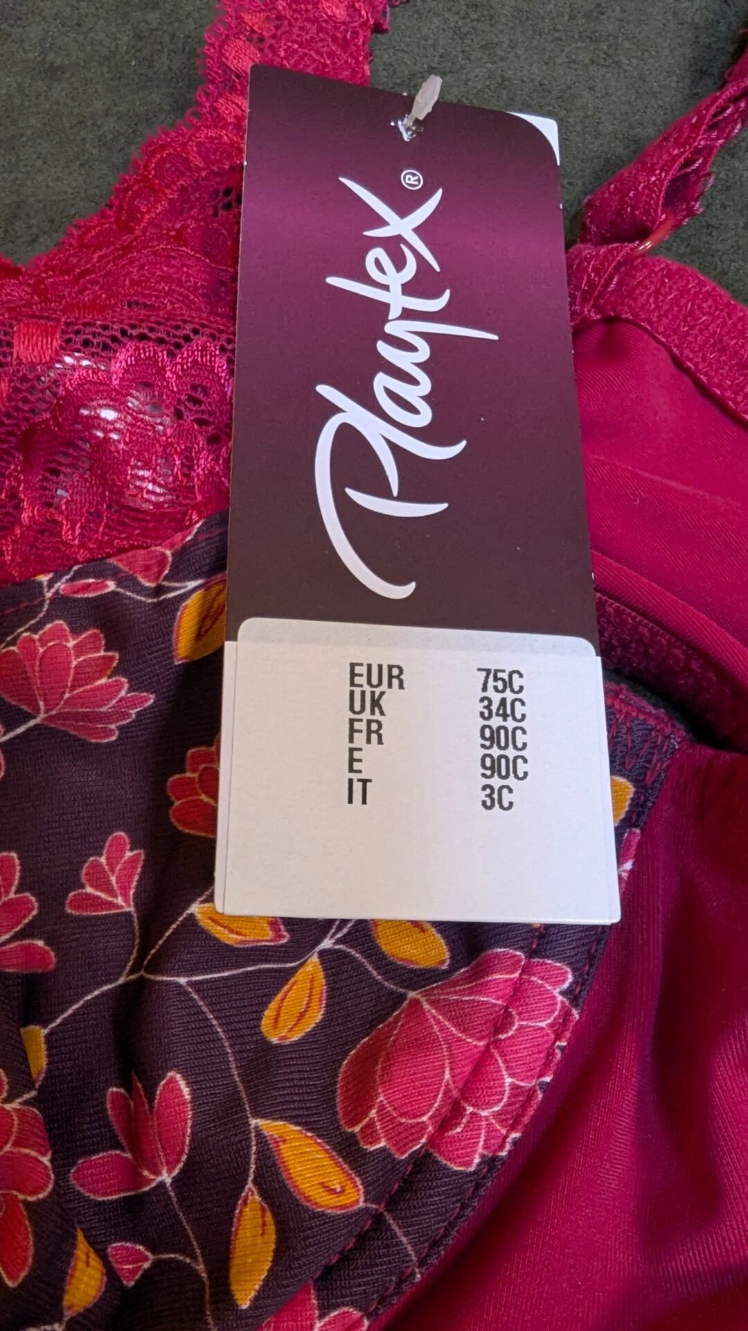 Foto 6 de Brasier Playtex con aros talla 75C