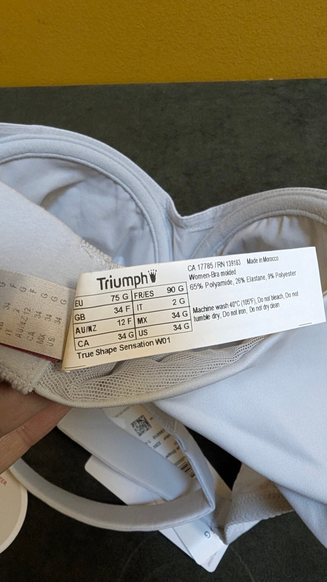 Foto 3 de Brasier Triumph True Shape Sensation