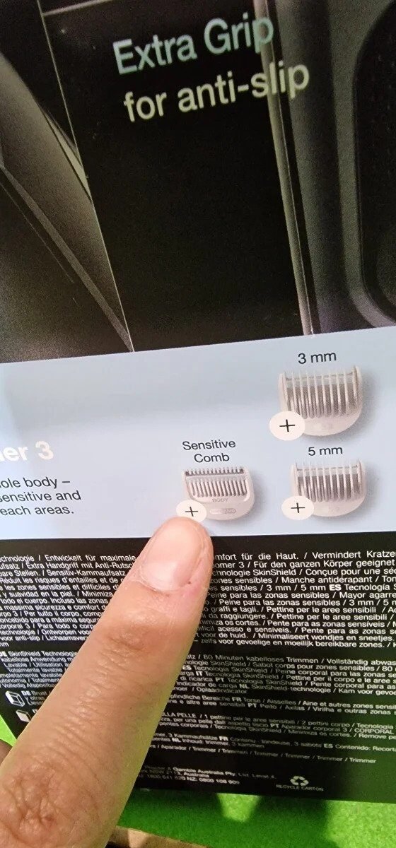 Foto 10 de Braun Recortadora Corporal Series 3