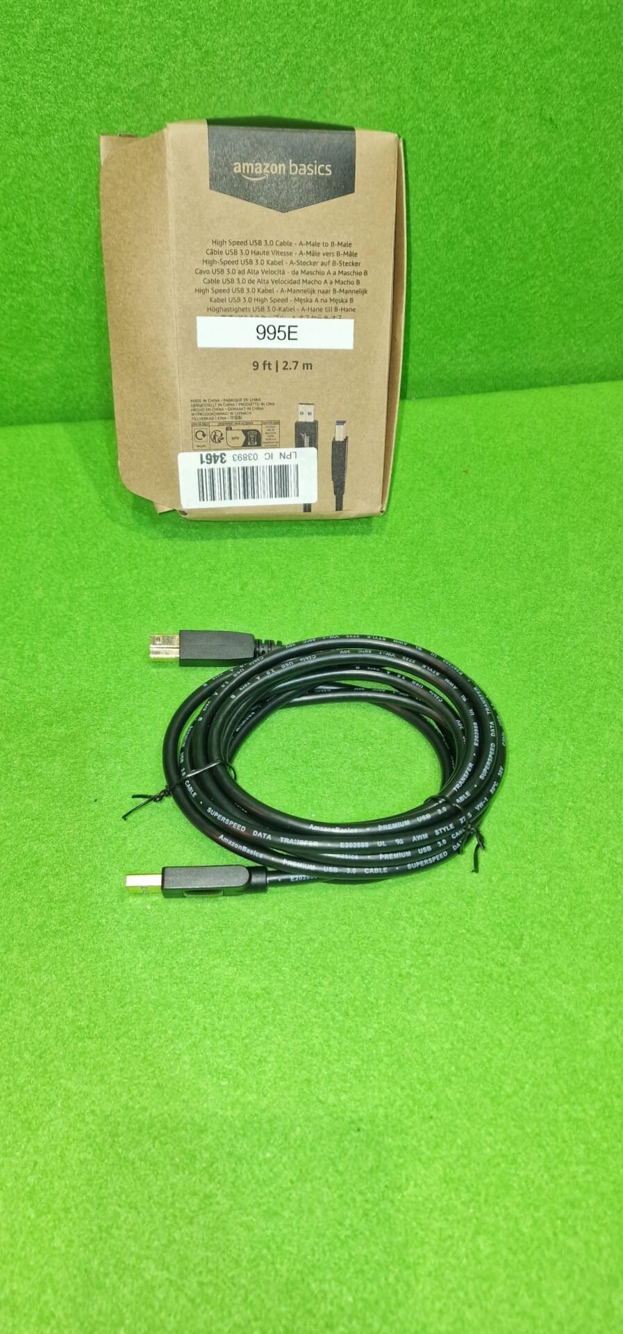 Cable USB 3.0, USB-A a USB-B, 2.7m en Riobamba, Chimborazo