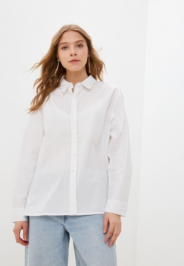 Camisa Benetton blanca de mujer en Riobamba, Chimborazo