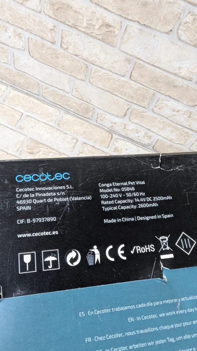 Foto 10 de Cecotec Conga Eternal Pet Robot aspiradora