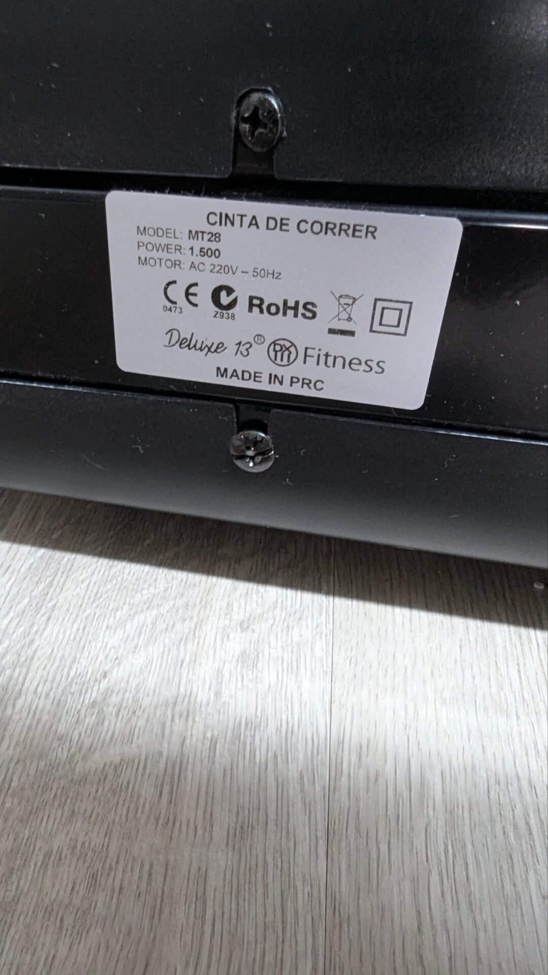 Foto 7 de Cinta de Andar y Correr – Motor 1500W 2CV – soporta 150 kg