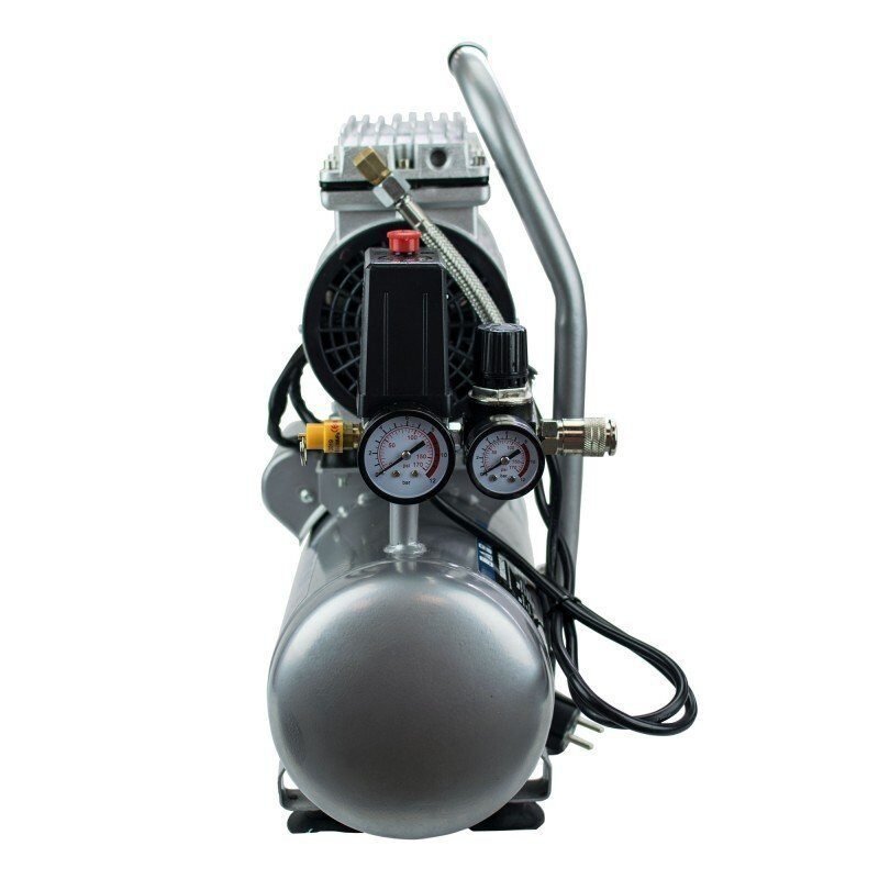Foto 5 de Compresor Silencioso Hyundai HYAC6-07S 6L – 0.75HP + KIT DE REGALO (5 Piezas)