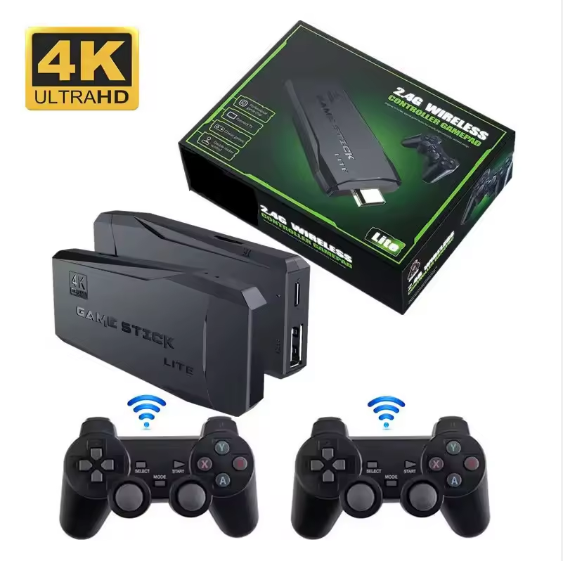 Consola de Videojuegos M8 con 20000 Juegos Integrados, Control Inalámbrico 2.4G, en Riobamba, Chimborazo