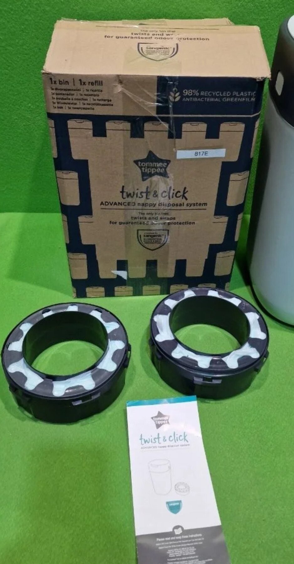 Foto 3 de Contenedor Twist & Click Verde, 2 Repuestos