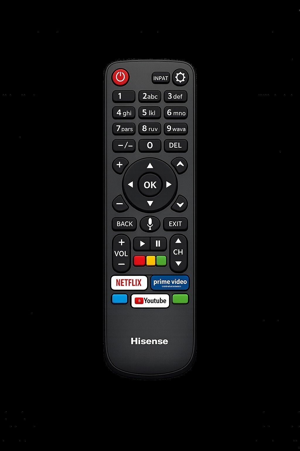 Control remoto original Hisense EN2AI30H para Smart TV con Netflix, Prime Video en Riobamba, Chimborazo