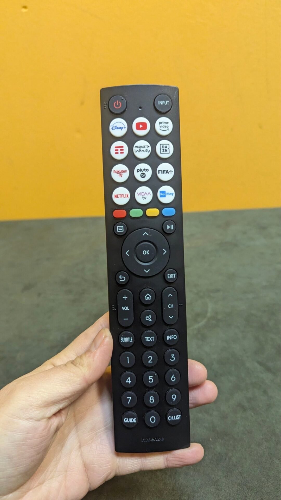 Foto 3 de Control remoto original Hisense EN2Q36H para Smart TV VIDAA