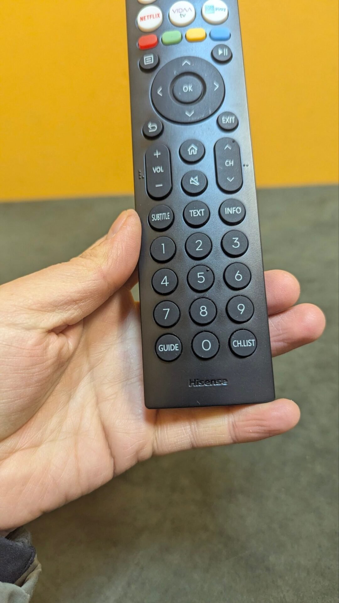 Foto 8 de Control remoto original Hisense EN2Q36H para Smart TV VIDAA