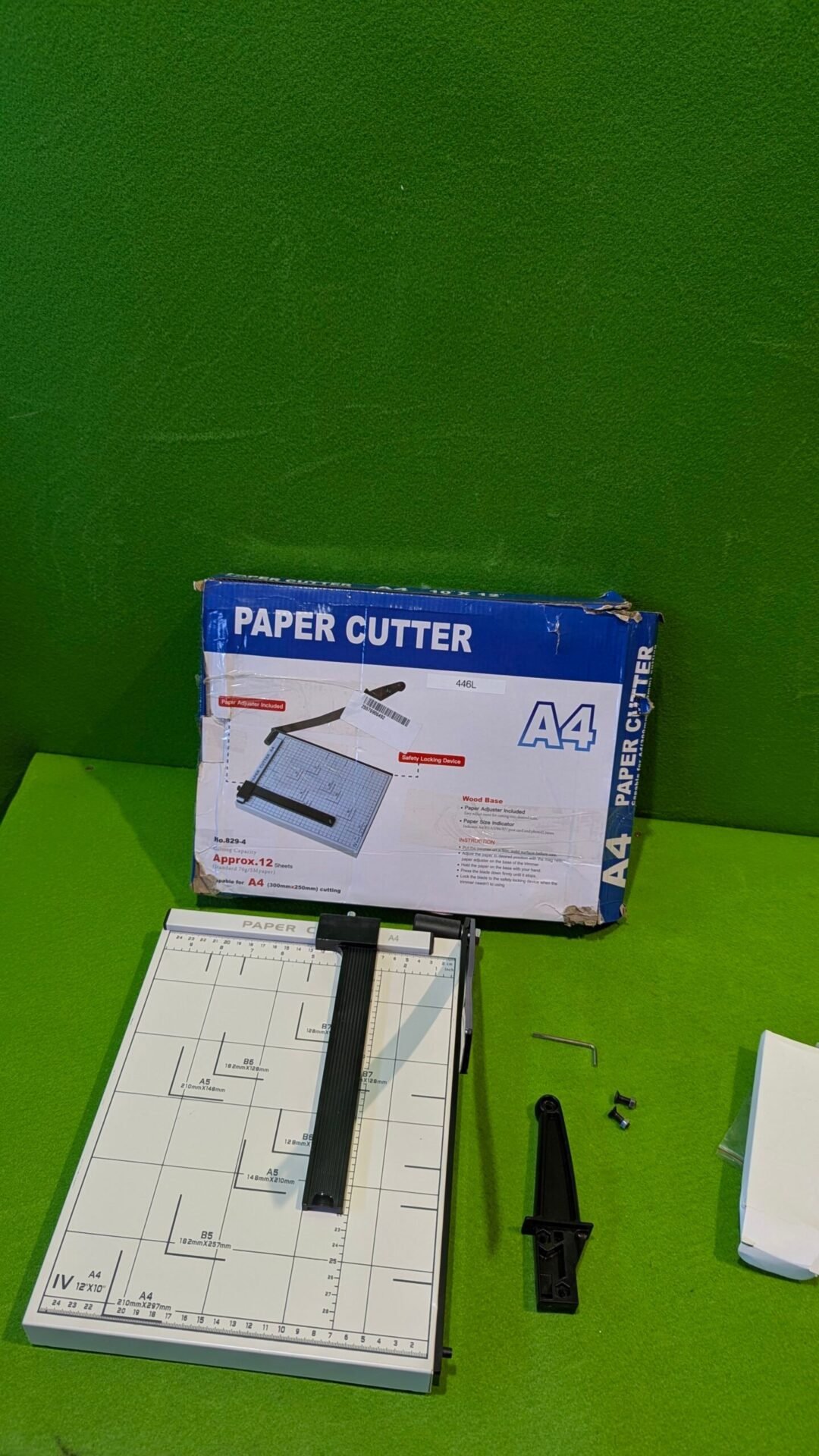 Foto 5 de Cortadora de papel vertical A4