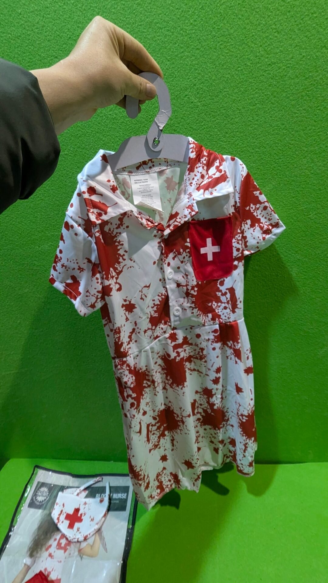 Foto 4 de Disfraz de Enfermera Zombi Niña 5-6 años