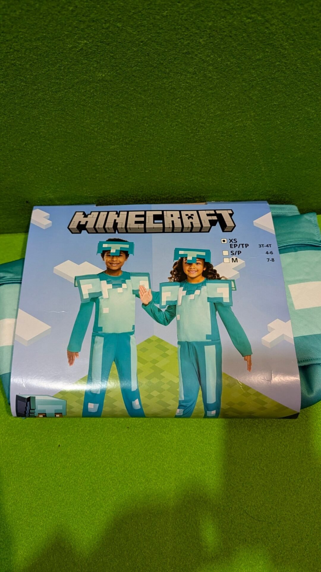 Foto 9 de Disfraz Infantil de Armadura Diamante de Minecraft 3 a 4 años