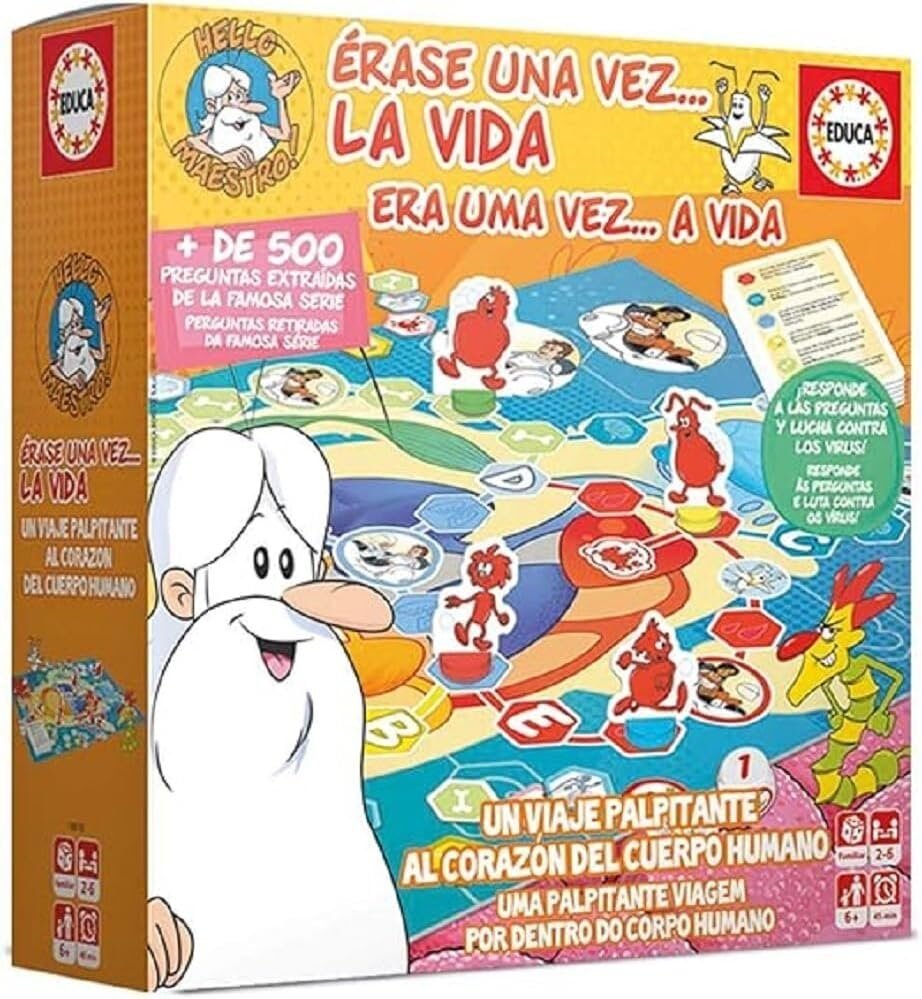 Educa - Érase una Vez La Vida, Juego de Mesa Familiar Educativo con más de 500 P en Riobamba, Chimborazo