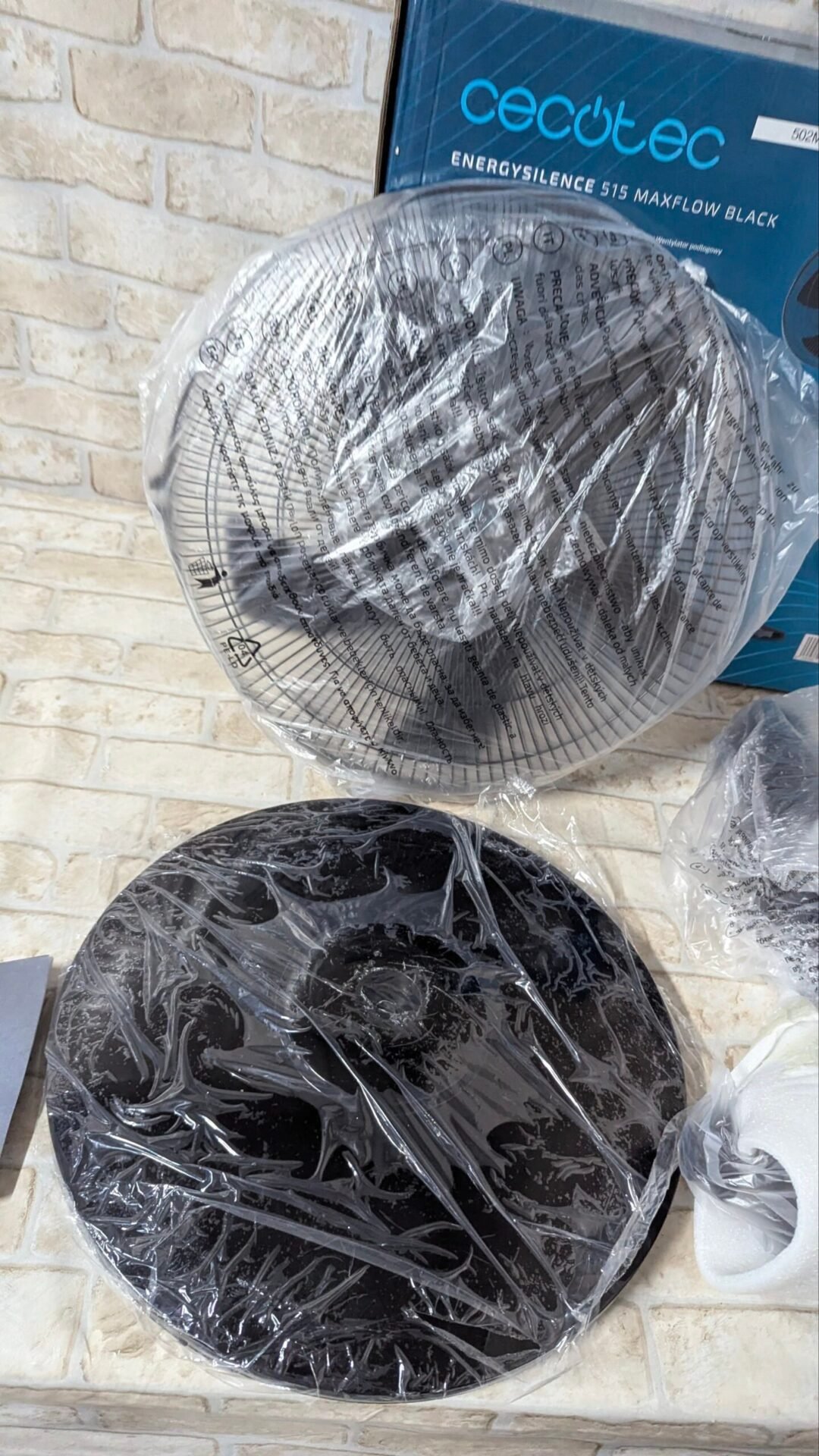 Foto 3 de EnergySilence 515 MaxFlow Black Ventilador de pie con 16″
