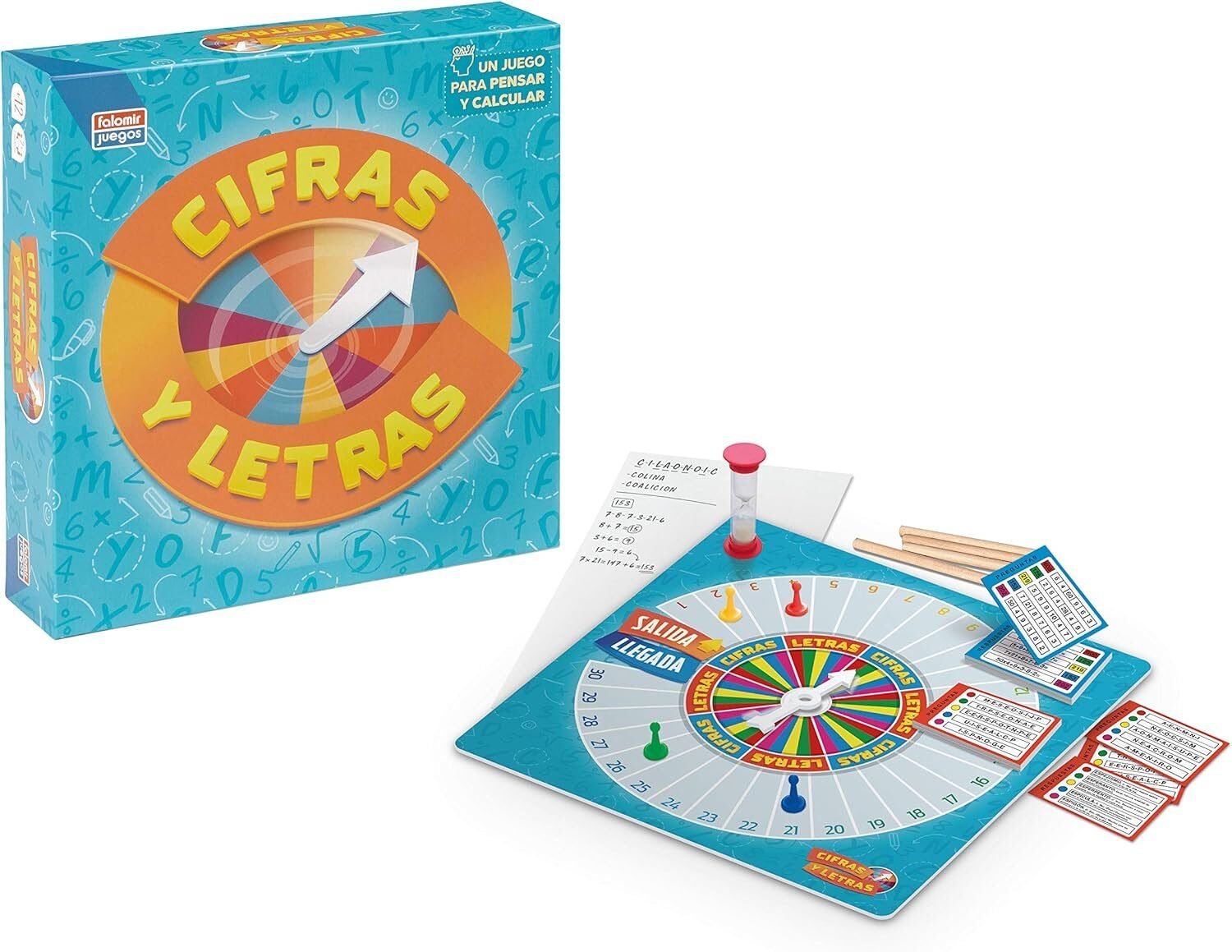 Falomir Juego de Mesa Cifras y Letras para Pensar y Calcular en Riobamba, Chimborazo