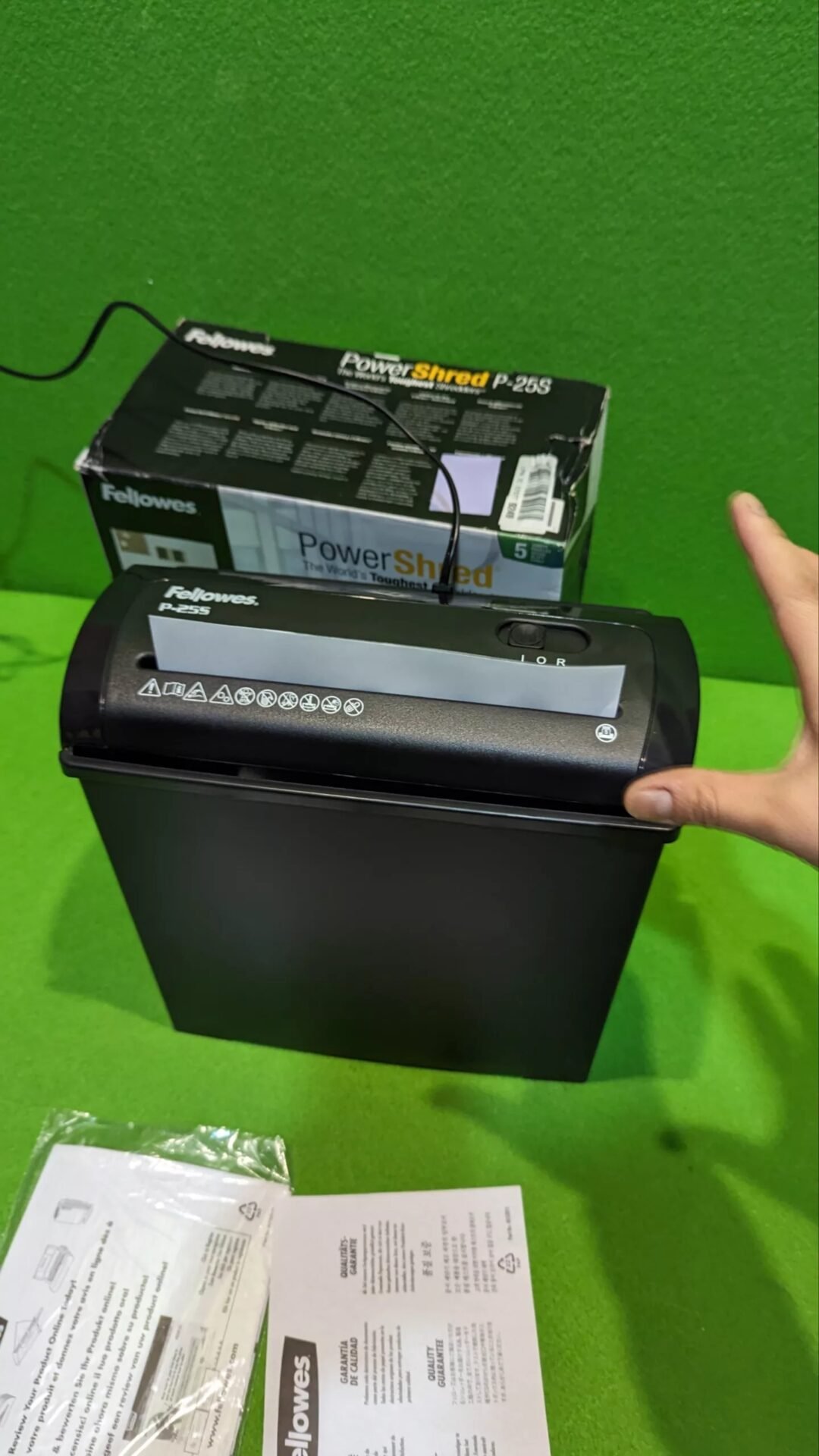 Fellowes P-25S - Trituradora de Papel en Riobamba, Chimborazo