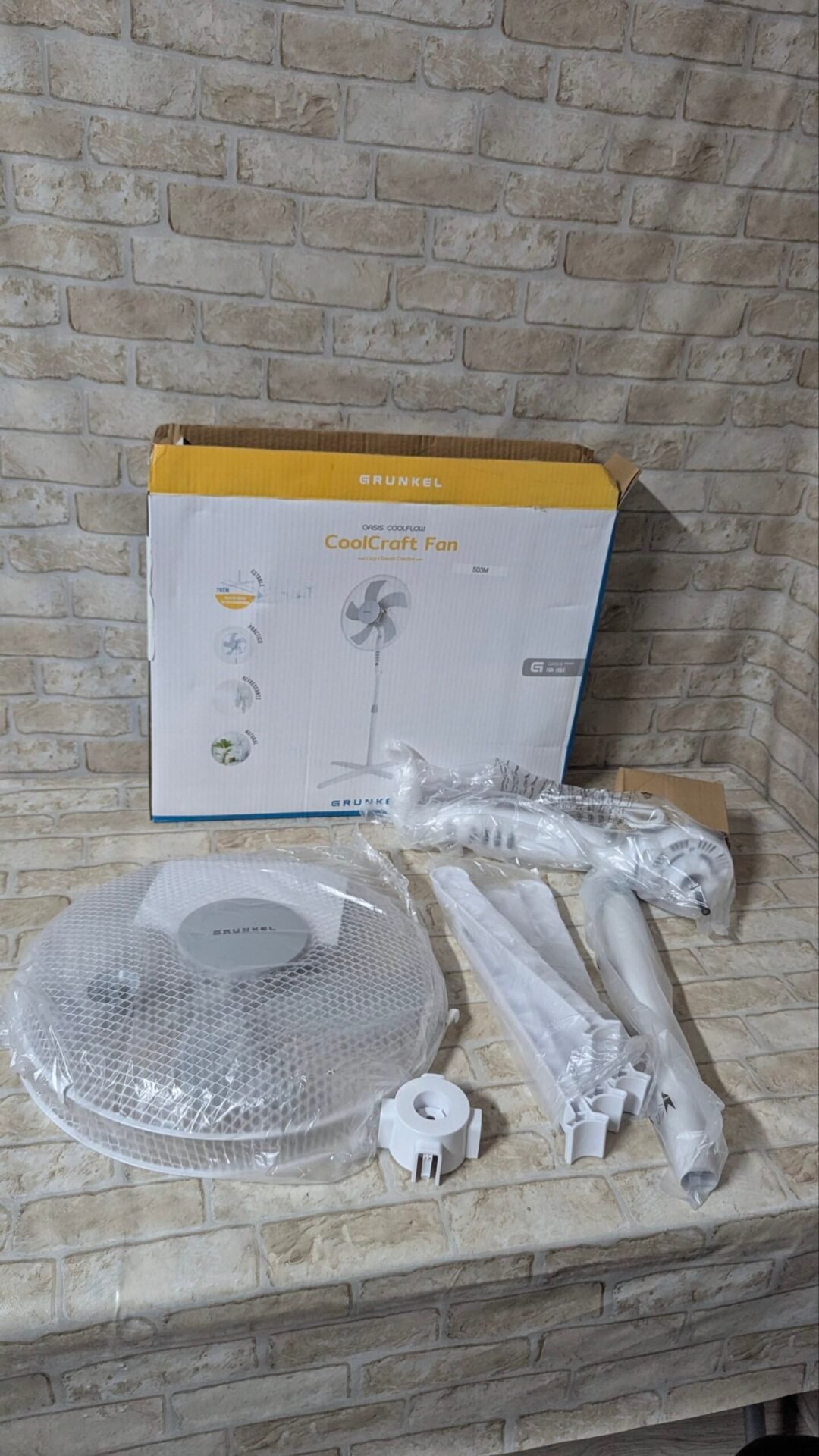 Foto 2 de Grunkel Ventilador de Pie FAN-165 de 50W
