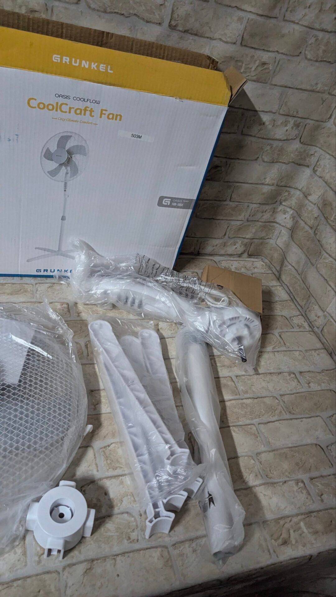 Foto 3 de Grunkel Ventilador de Pie FAN-165 de 50W