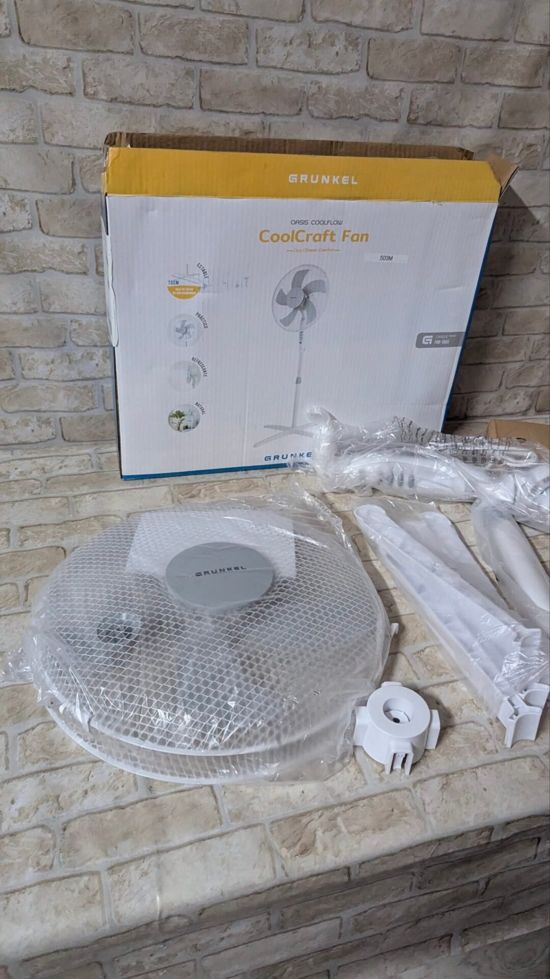 Foto 4 de Grunkel Ventilador de Pie FAN-165 de 50W