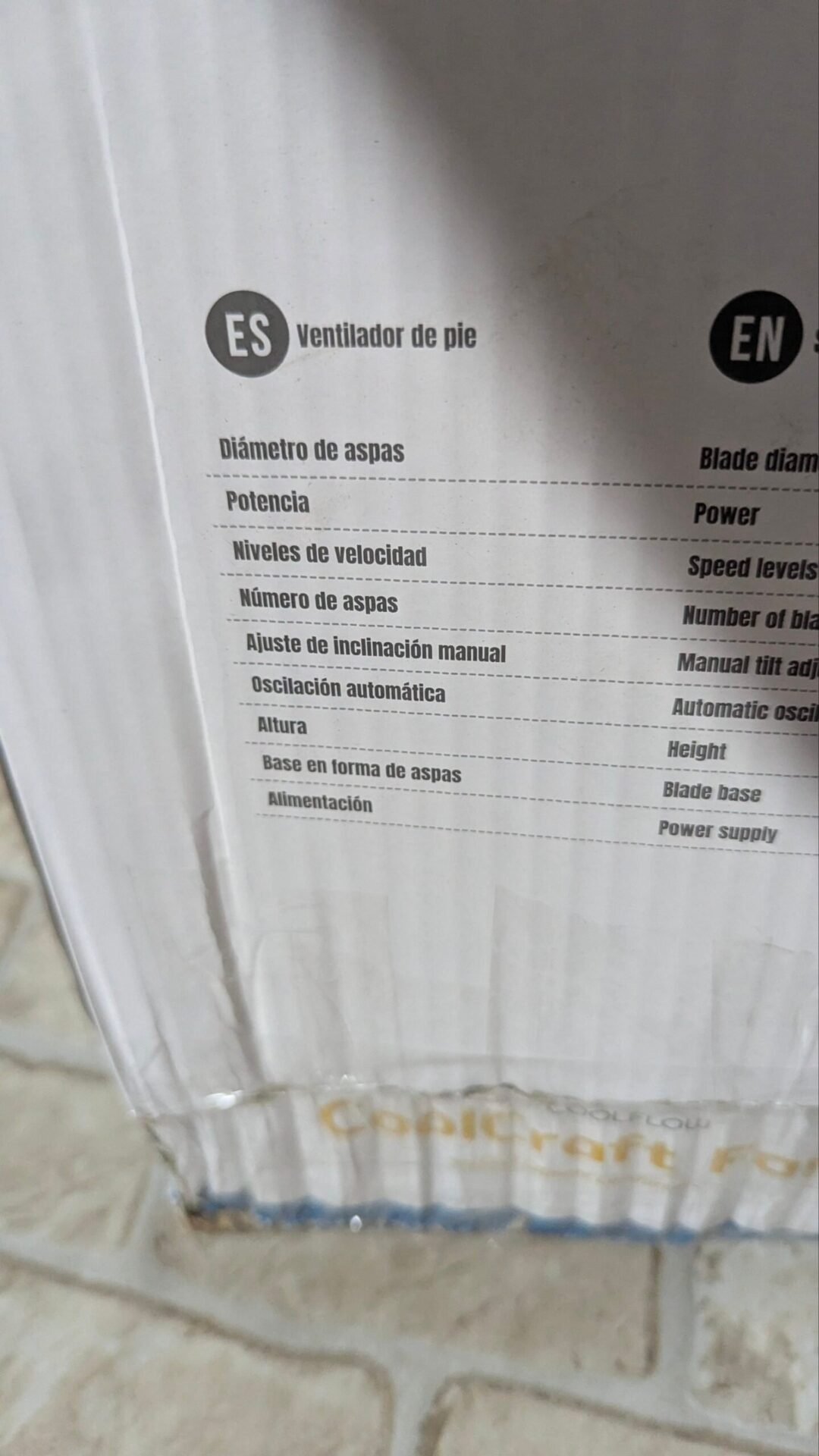 Foto 8 de Grunkel Ventilador de Pie FAN-165 de 50W