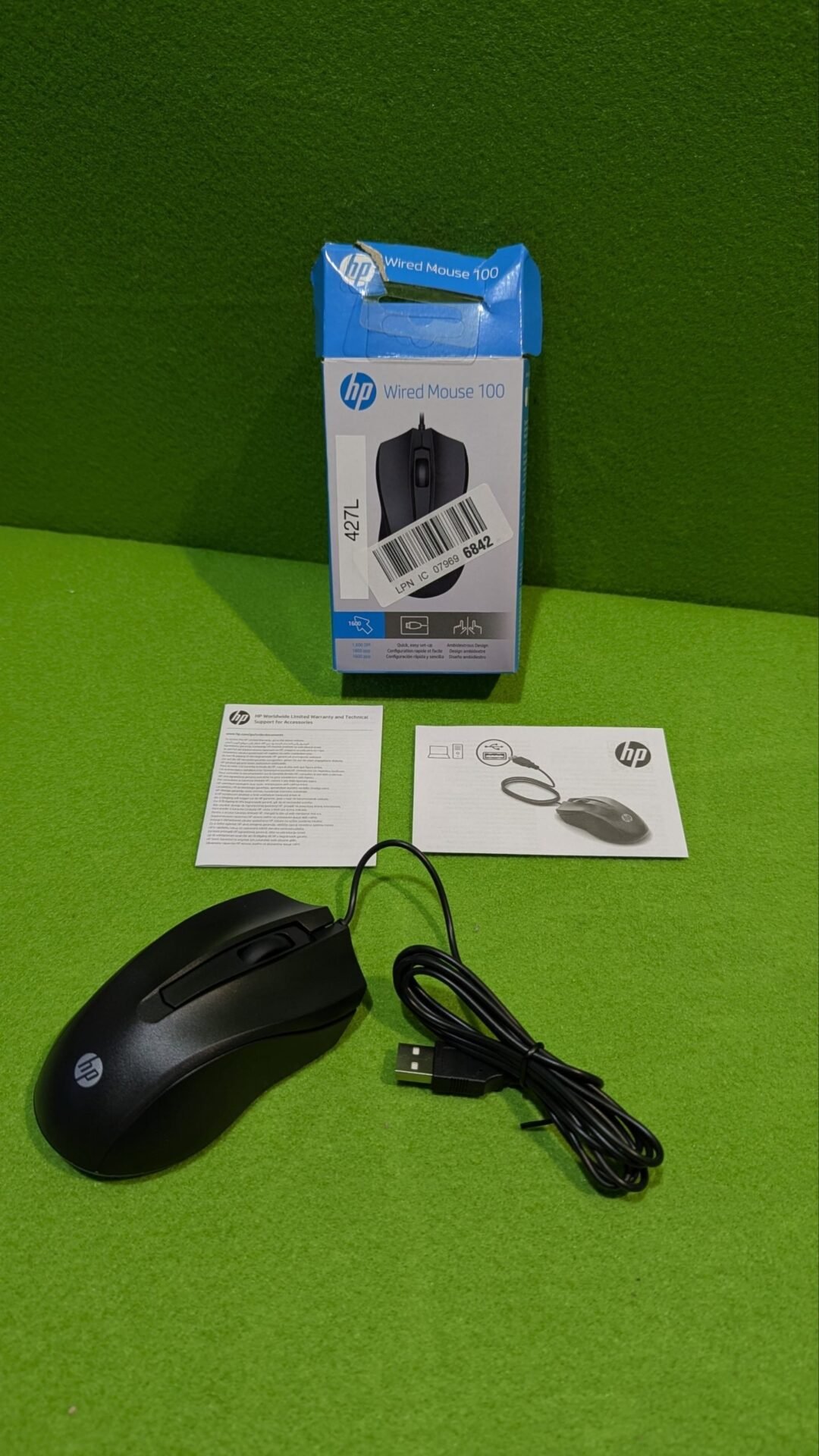 Foto 2 de HP 100 – Mouse con Cable