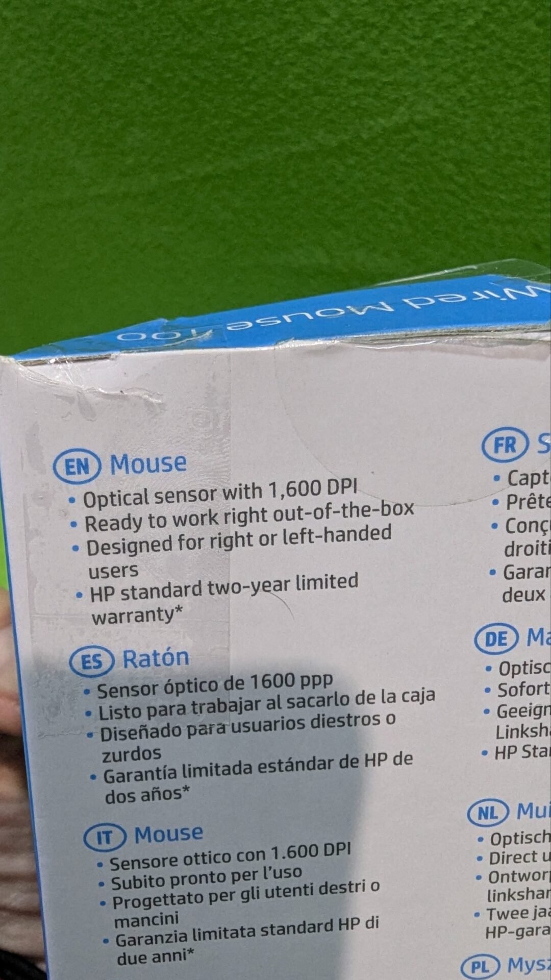 Foto 7 de HP 100 – Mouse con Cable