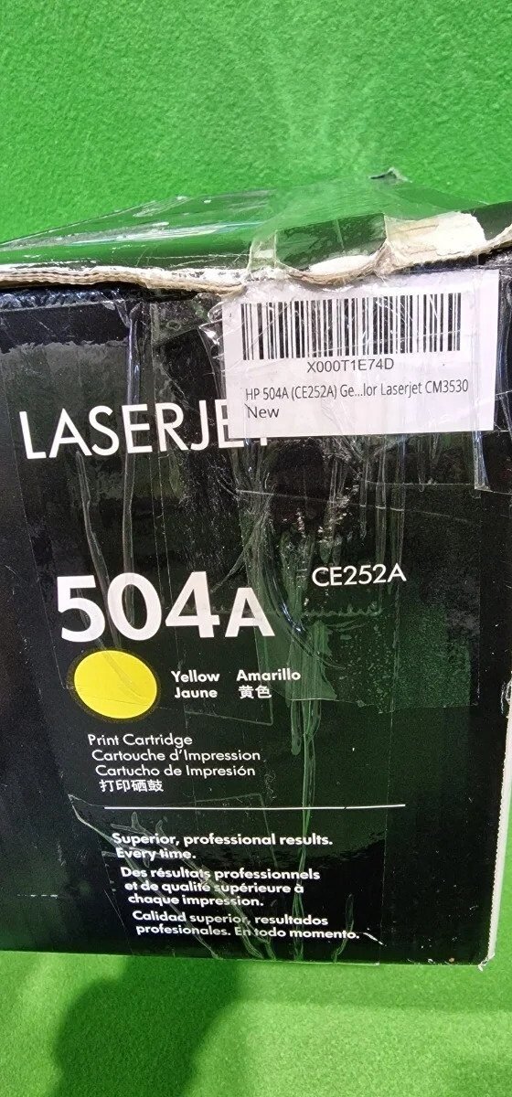 Foto 6 de HP 504A CE252A Amarillo
