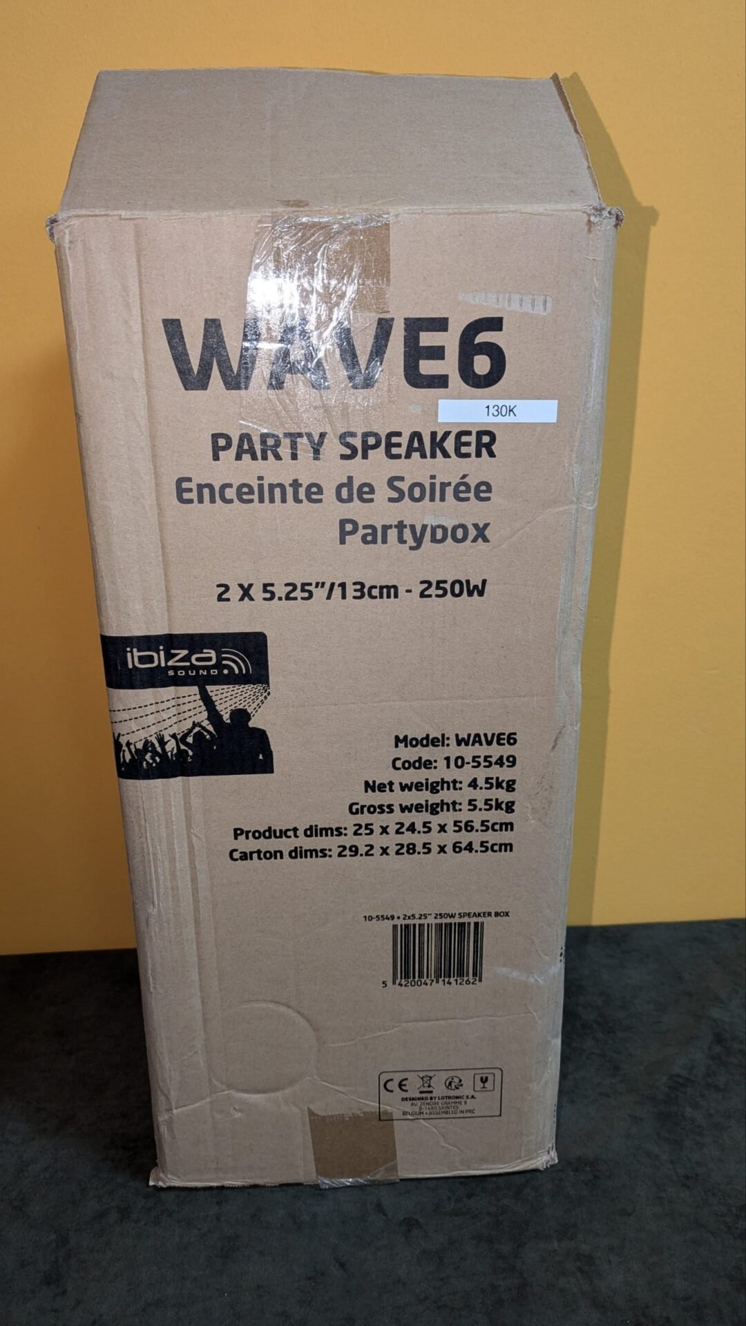 Foto 10 de Ibiza – WAVE6 – Parlante a pilas de 250W/2×5.25″