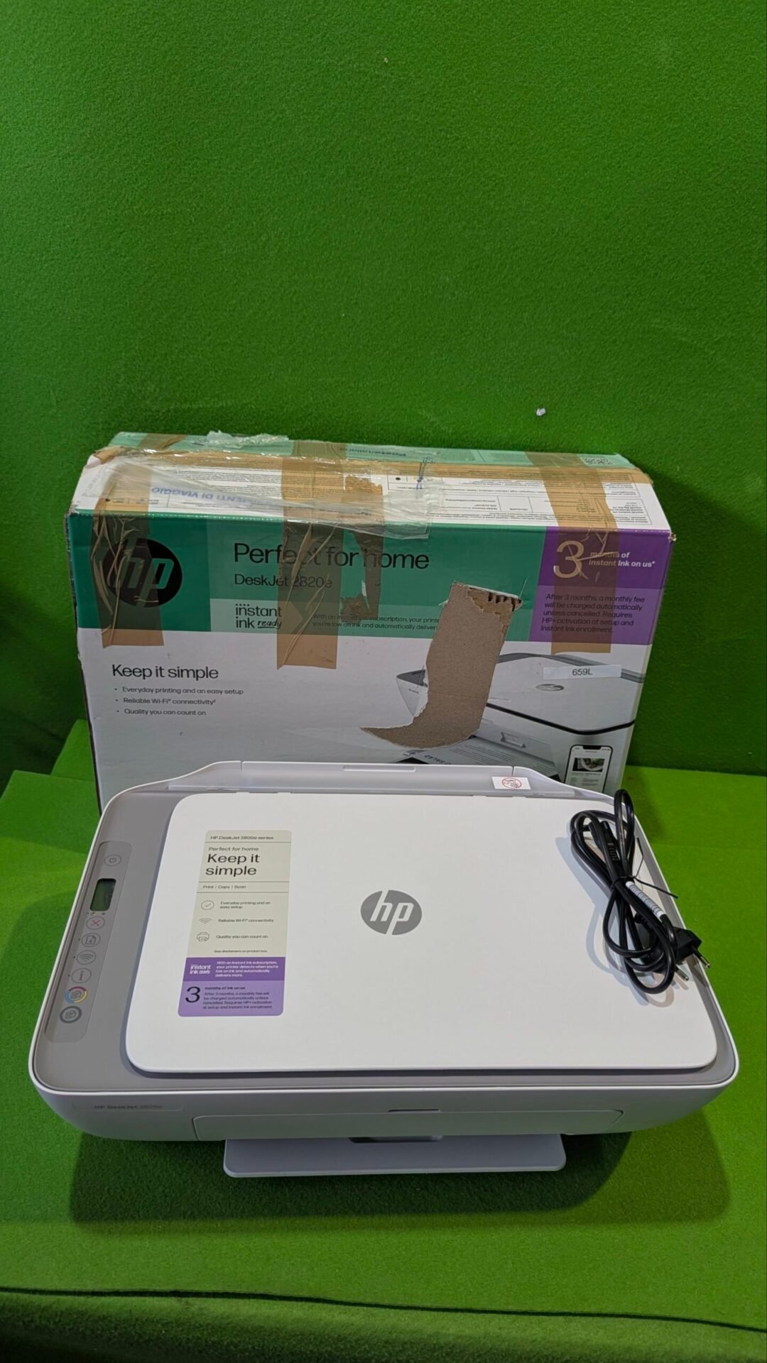 Foto 2 de Impresora Todo-en-Uno HP DeskJet 2820e