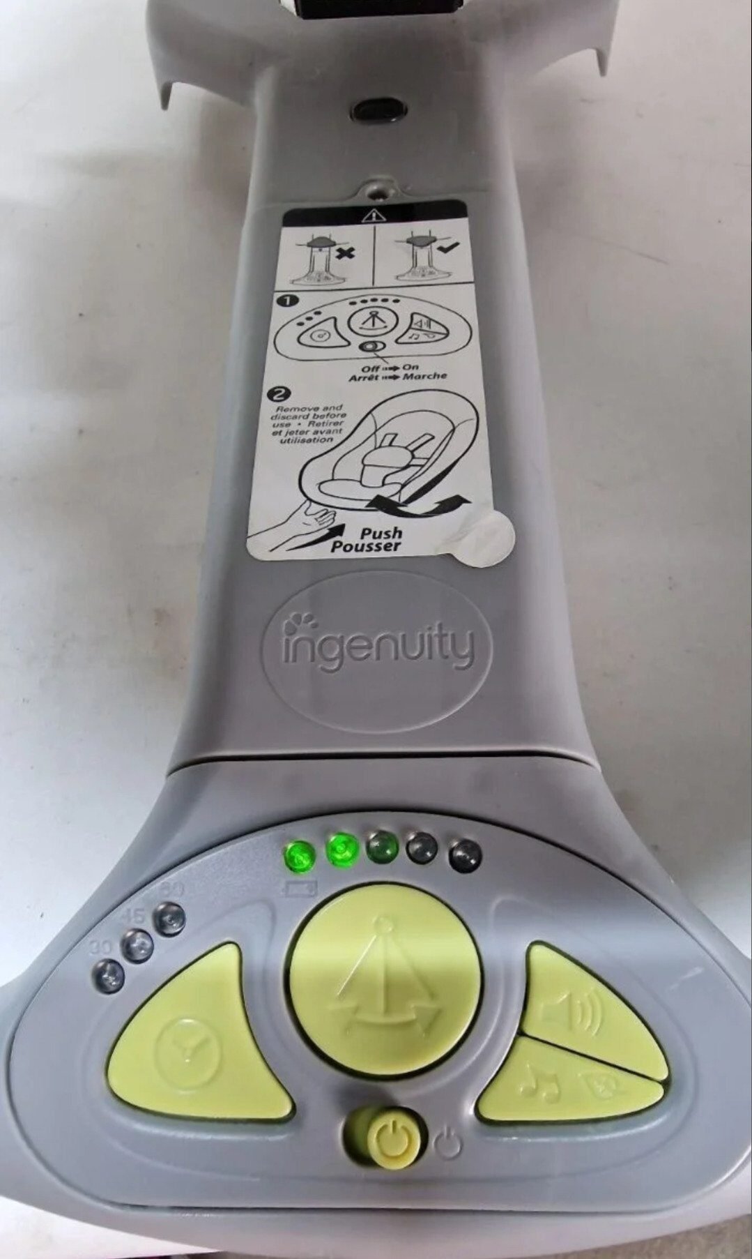 Foto 4 de Ingenuity, columpio portátil Swing ‘n Go