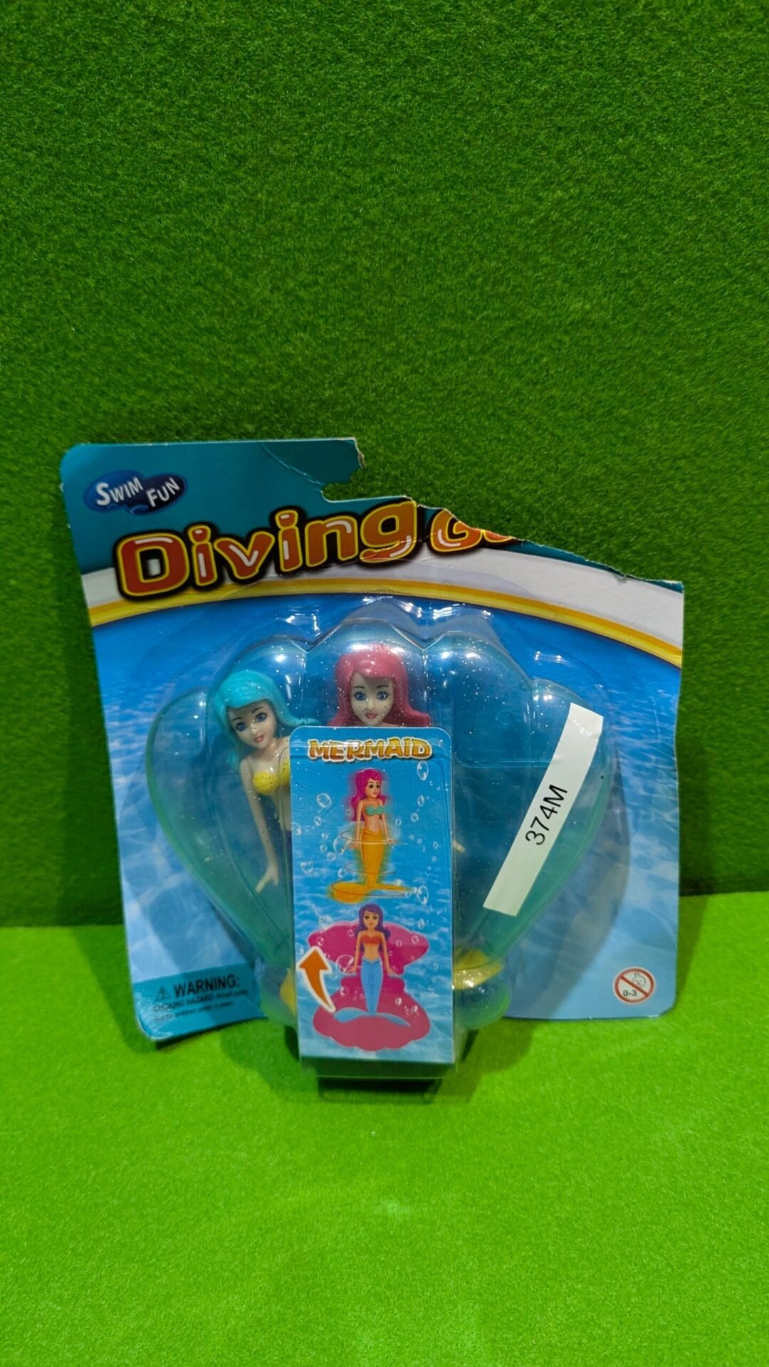 Foto 2 de Juguetes de buceo de sirena para piscina, 2 piezas