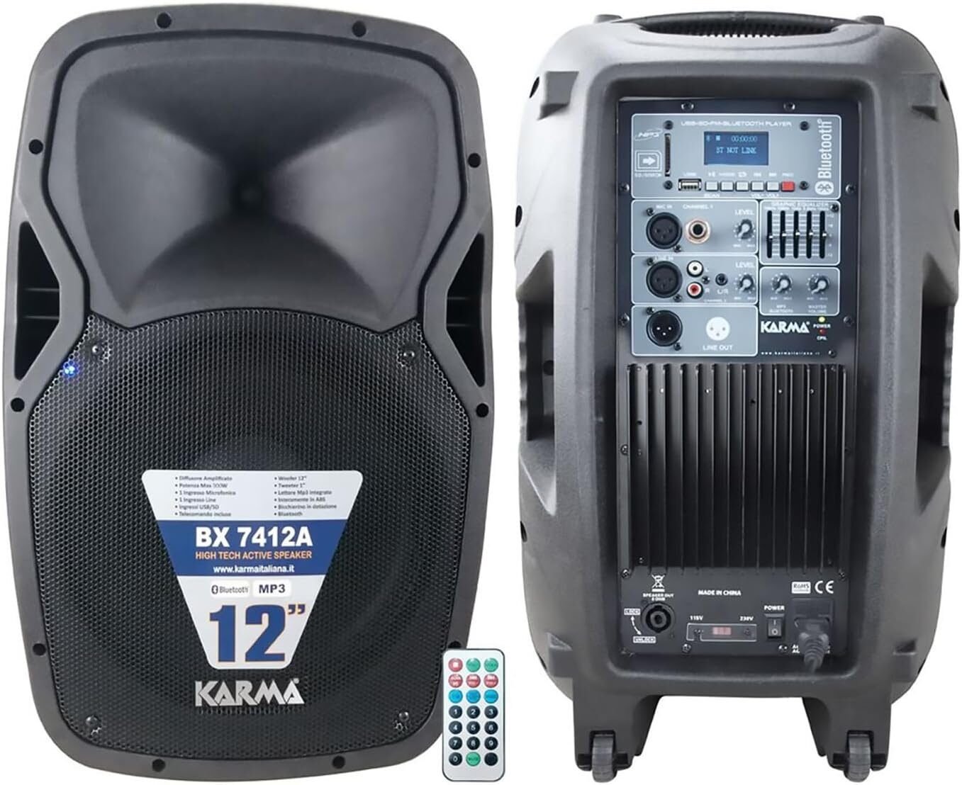 Karma Bx 7412A - Parlante Amplificado en Riobamba, Chimborazo