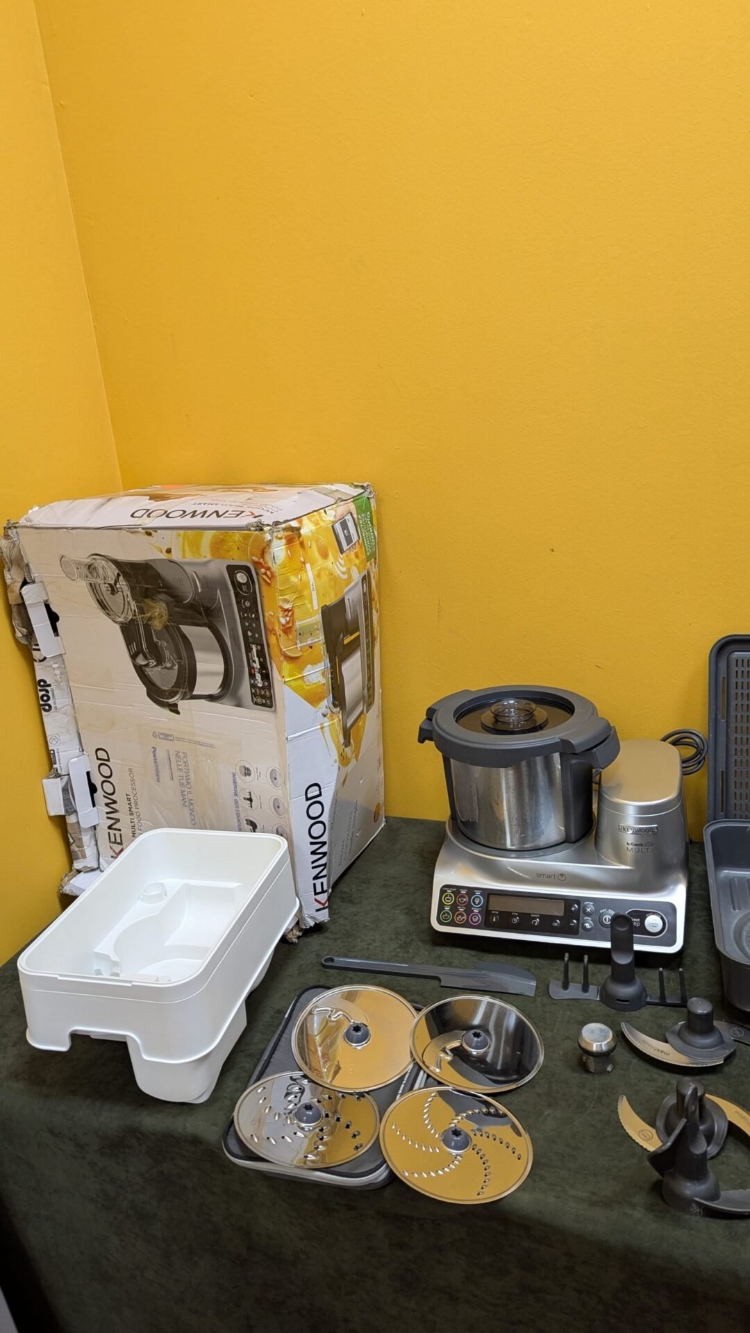 Foto 3 de Kenwood kCook Multi Smart CCL450SI Robot de Cocina con Wifi USADO