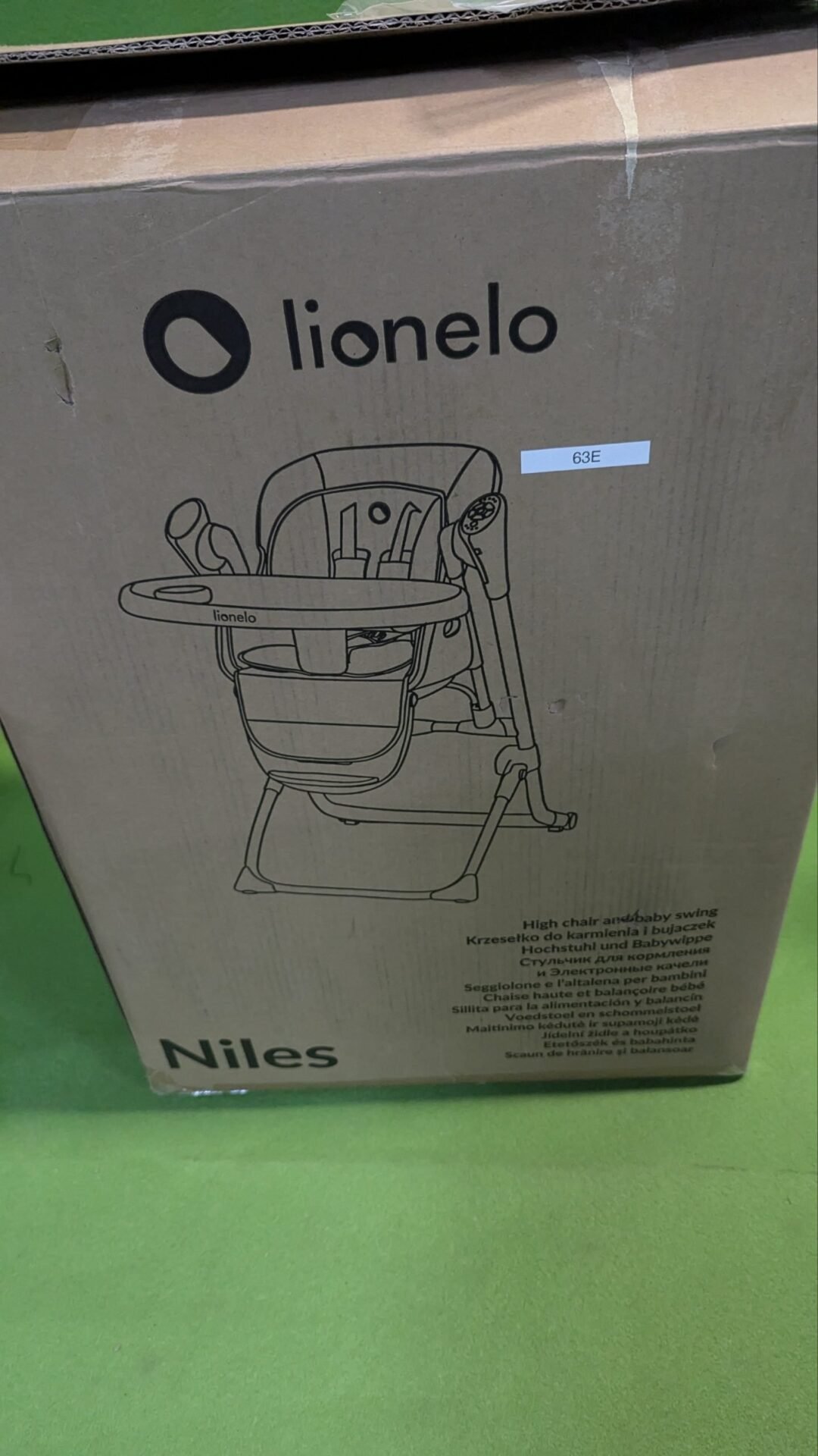 Foto 10 de LIONELO Niles 2 en 1 silla alta para bebé plegable NO FUNCIONA LA FORMA AUTOMÁTI