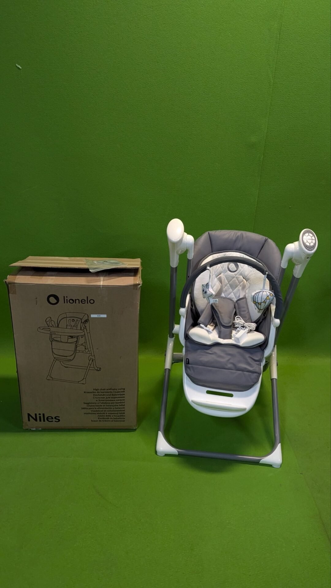 Foto 3 de LIONELO Niles 2 en 1 silla alta para bebé plegable NO FUNCIONA LA FORMA AUTOMÁTI