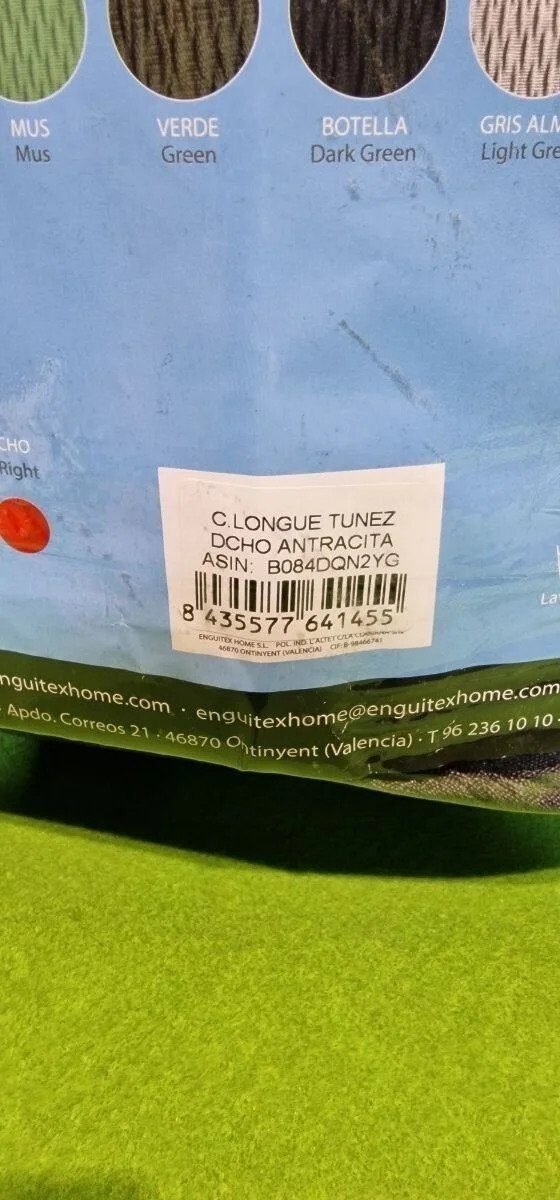 Foto 6 de Martina Home Tunez Funda chaise longue Brazo corto derecho Gris